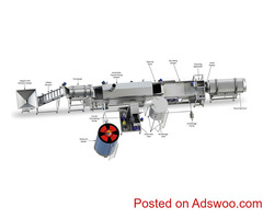 fully Automatic Pellets Frying Line.