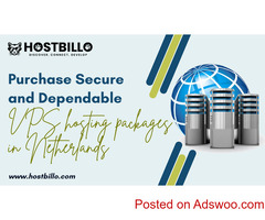 Purchase secure and dependable VPS hosting packages in Netherlands