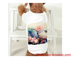 Floral Bird Dog T-Shirt