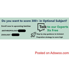 For taking selection in UPSC, join Sapiens IAS