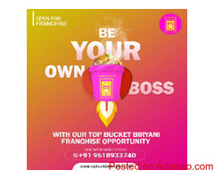 Bucket Biryani Franchise in India | Top Bucket Biryani