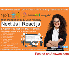 Next Js - Unilevel MLM eCommerce Website - Customization & Services | Affiliate Unilevel Plan