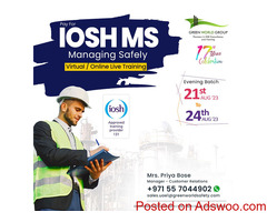 Register IOSH MS online in UAE