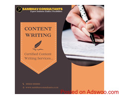 CONTENT WRITING AGENCY IN KOLKATA SAMBHAV CONSULTANTS