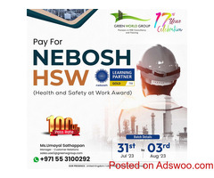 Nebosh HSW in UAE, Dubai for a Rewarding Career Path