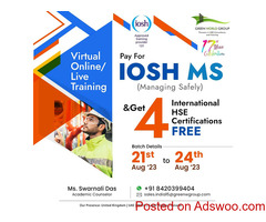 Unbelievable Offers on IOSH MS Course in Chhattisgarh