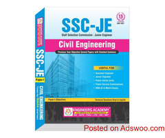 Best book for SSC JE Civil Engineering previous years' solved papers