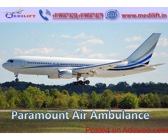 Hire Life Savior Air Ambulance Service in Darbhanga by Medilift