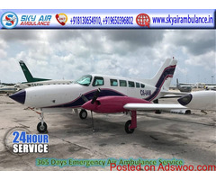 Get Emergency Medical Service in Agra by Sky Air Ambulance