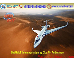 Get Sky Air Ambulance Service in Bagdogra with Talented Medical Staff
