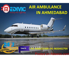 Get Ultimate Emergency Medical Care Air Ambulance in Ahmedabad by Medivic