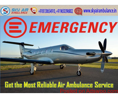 Take Sky Air Ambulance in Guwahati with Dedicated Medical Team Member