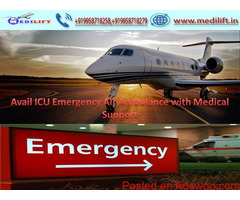 Take Hassle-Free Commercial Air Ambulance Service in Bagdogra