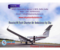 Hire Trustworthy Air Ambulance Service in Kanpur by Sky