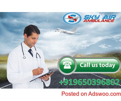 Get ICU configured Air Ambulance Service in Allahabad by Sky