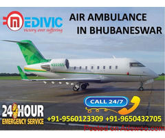 Pick Consistent Exigency Air Ambulance in Services in Bhubaneswar by Medivic
