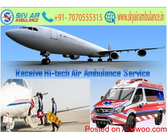 Use Air Ambulance in Bhopal with Total Medical Equipment