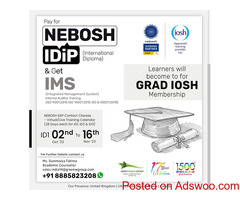 Pay for NEBOSH IDIp & Get IMS Internal Auditor Training  for Free
