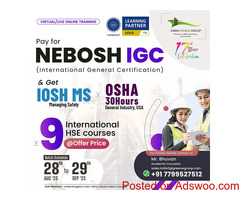 Invest in Your Future with NEBOSH IGC course in Vizag -Your Bridge to Success!