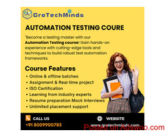 Learn Automation Testing Course