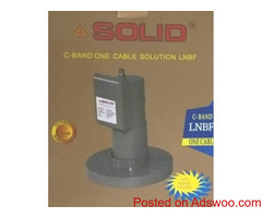 SOLID CB-SSL C-Band One Solution (C-Band Single Solution LNBF) LNBF