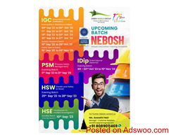 NEBOSH HSE CERTIFICATE IN PROCESS SAFETY MANAGEMENT