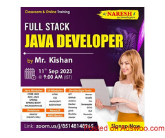 Best Full Stack Java Developer Online Training - Naresh IT