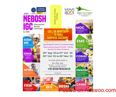 Get across an amazing career with NEBOSH IGC in  Haryana