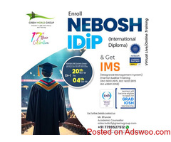 Unlock Your Path to Success with NEBOSH IDip Training in Andhra!