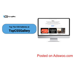 Unleash Your Creativity: Explore Top-Tier CSS Galleries at TopCSSGallery