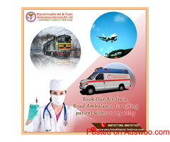 Choosing Panchmukhi Train Ambulance in Patna can be beneficial for the well-being