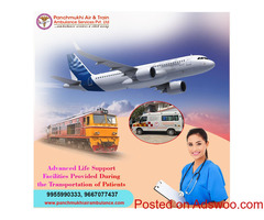 Panchmukhi Train Ambulance in Guwahati is Operating with Skilled Staff
