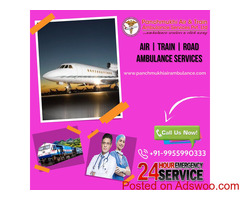 Panchmukhi Train Ambulance Service in Patna is Serviceable 24X7