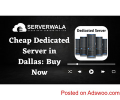 Cheap Dedicated Server in Dallas: Buy Now