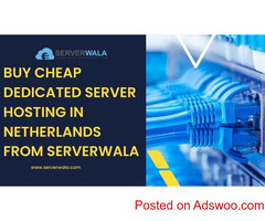 Buy Cheap Dedicated Server Hosting in Netherlands from Serverwala