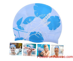 "Embrace the Waves: Dive into Comfort with Our Swim Cap Collection!"