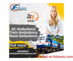 For a Risk-Free Medical Transportation Select Falcon Train Ambulance in Guwahati