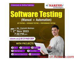 Best Software Testing coaching in Hyderabad