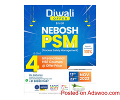 Propel your professional growth with  NEBOSH PSM  InThrissur