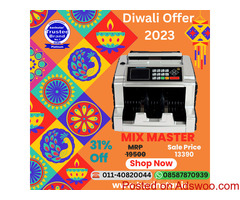 Mix Master Mix Note Counting Machine with Fake Note Detector