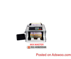 Mix Master Mix Note Counting Machine with Fake Note Detector