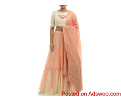 Find Indian Ethnic Beauty In USA With TheHLabel’s Lehengas