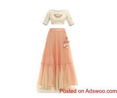 Find Indian Ethnic Beauty In USA With TheHLabel’s Lehengas