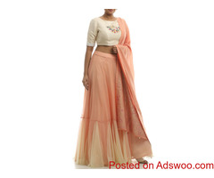 Find Indian Ethnic Beauty In USA With TheHLabel’s Lehengas