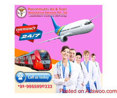 Book the ICU Train Ambulances Offered by Panchmukhi Train Ambulance in Ranchi