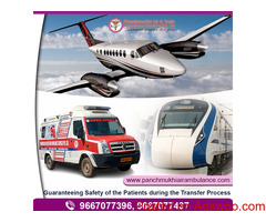 Panchmukhi Train Ambulance in Guwahati has never failed to meet the expectations of the consumers