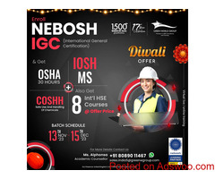Pursue NEBOSH IGC with job assistance