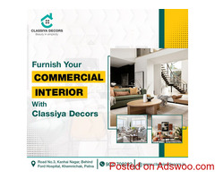 Immediately Choose Classiya Decor for Elegant Interior Designer in Patna with Quality Design