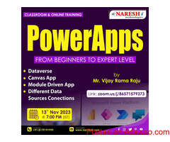 POWER APPS ONLINE TRAINING NARESHIT-