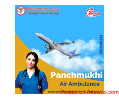 Use Unmatched Panchmukhi Air Ambulance Services in Varanasi with ICU